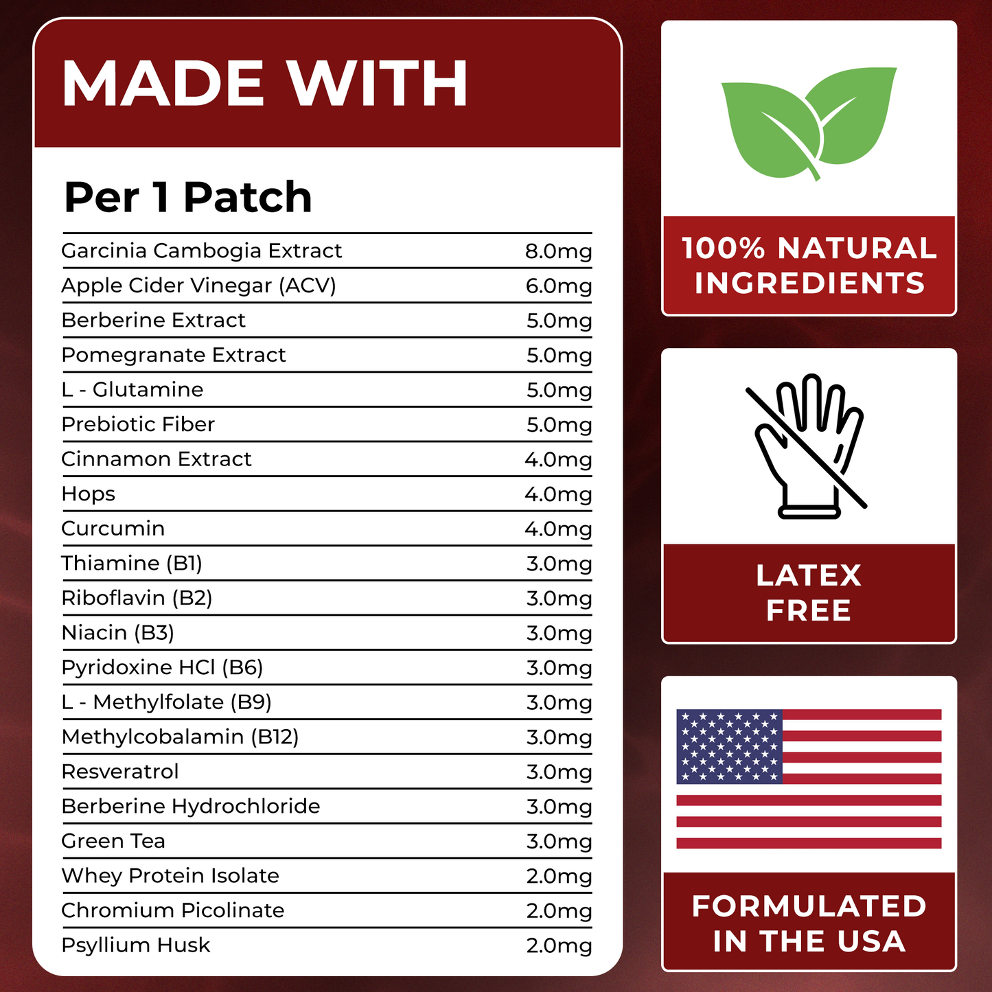 MONIER Berberine Patch - Classic Edition